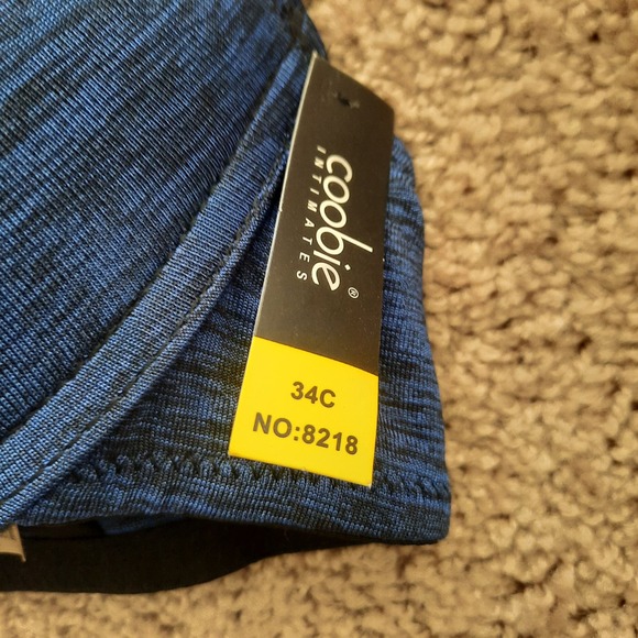 NWT Coobie 34 C Bra..  Padded Underwire, removable straps. - Picture 2 of 4